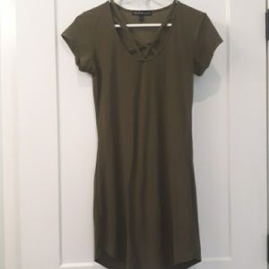 Army green dress